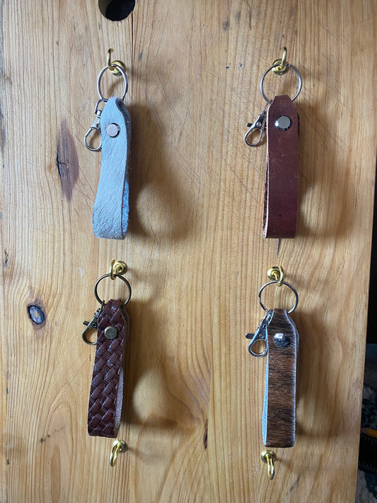 Leather Keychain